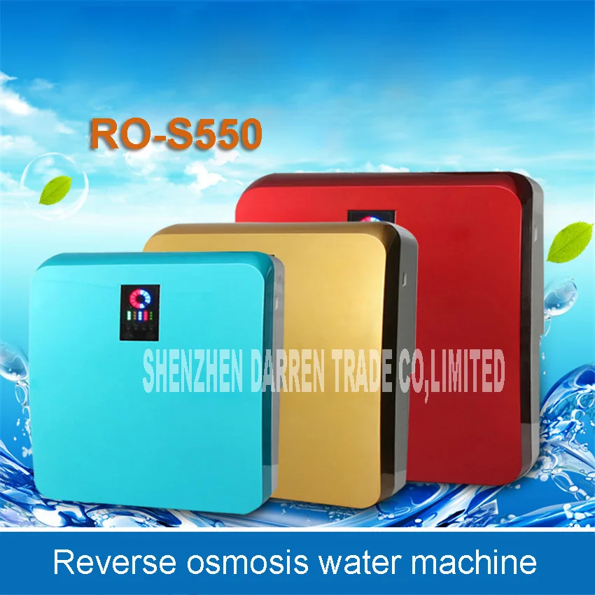 1PC New Anti - penetration water machine RO-S550 0.1L / min Direct Drink Water Filter for household Water purifier 100-240V 30W
1PC New Anti - penetration water machine RO-S550 0.1L / min Direct Drink Water Filter for household Water purifier 100-240V 30W