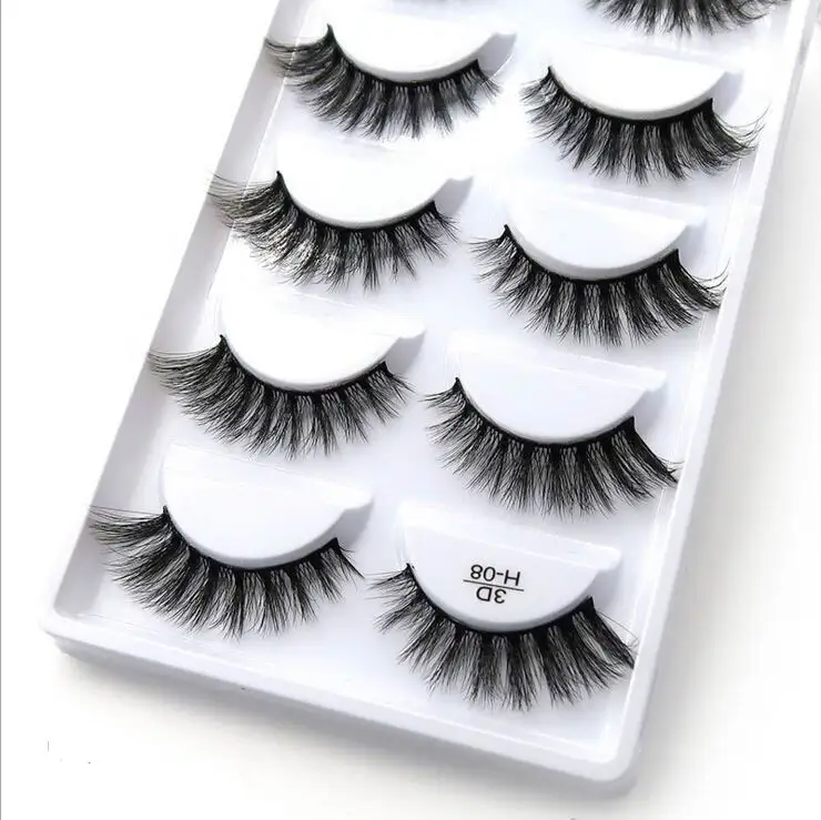 5 pairs false eyelashes 3D mink lashes natural makeup eyelash extension long cross volume soft fake eye lashes winged faux cils
5 pairs false eyelashes 3D mink lashes natural makeup eyelash extension long cross volume soft fake eye lashes winged faux cils