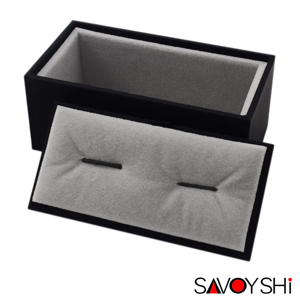 2 Colors Jewelry Box New Small Leatherette Paper Materials Package 45mm*85mm*38mm Size cufflinks Gift Box SAVOYSHI Brand
2 Colors Jewelry Box New Small Leatherette Paper Materials Package 45mm*85mm*38mm Size cufflinks Gift Box SAVOYSHI Brand