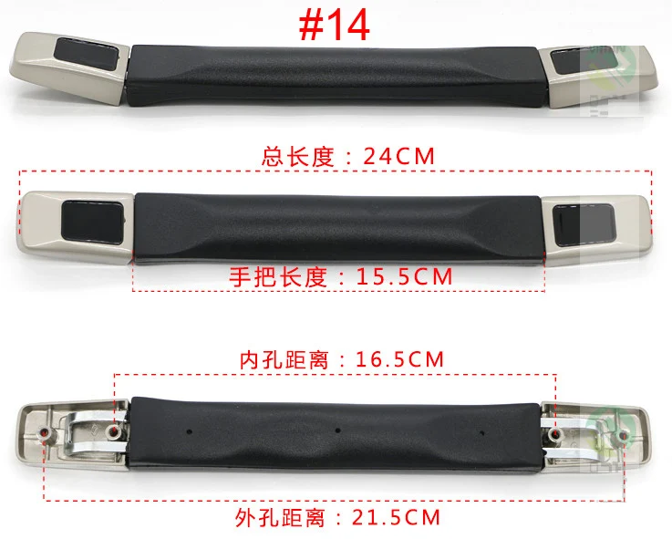 Top quality Luggage Handle Grip Spare Fix Holders Box Pull Carry Strap Luggage Repair Accessories Replacement Suitcase 7021-14
Top quality Luggage Handle Grip Spare Fix Holders Box Pull Carry Strap Luggage Repair Accessories Replacement Suitcase 7021-14