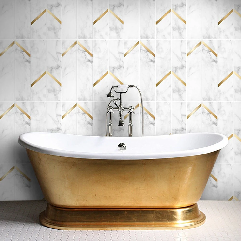 Metal texture geometric line tile stickers waterproof wear-resistant marble light luxury floor stickers frosted stickers
Metal texture geometric line tile stickers waterproof wear-resistant marble light luxury floor stickers frosted stickers