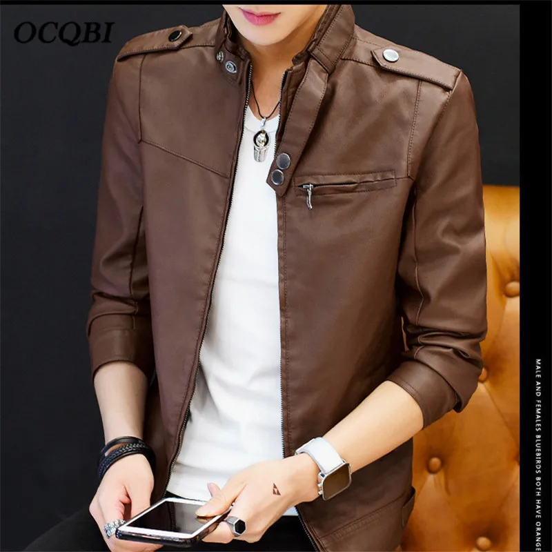 Plus Size Leather Korean Bodycon Fasion Basic Autumn Basic Coat Jacket Outwear Causal College Men Jacket
Plus Size Leather Korean Bodycon Fasion Basic Autumn Basic Coat Jacket Outwear Causal College Men Jacket