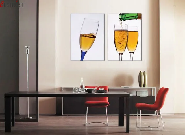 CLSTROSE Hot Sale New Canvas Painting 2 Piece Canvas Wall Art Kitchen Panels Painting For Dining Room Wine Pictures Home Decor
CLSTROSE Hot Sale New Canvas Painting 2 Piece Canvas Wall Art Kitchen Panels Painting For Dining Room Wine Pictures Home Decor