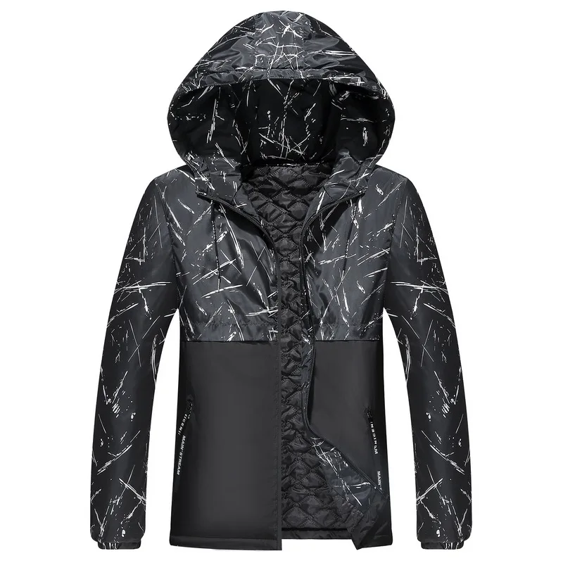 Winter Bomber Hooded Jacket Men Slim Patchwork Camouflage Line Wind breaker Coat Thick Male Outwear 4XL 5XL 6XL 7XL 8XL 9XL 10XL
Winter Bomber Hooded Jacket Men Slim Patchwork Camouflage Line Wind breaker Coat Thick Male Outwear 4XL 5XL 6XL 7XL 8XL 9XL 10XL