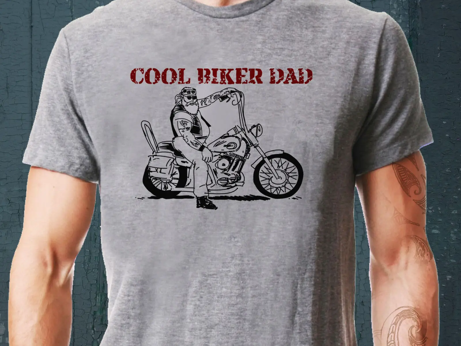 Funny Clothing Casual Short Sleeve Summer Cool Motorcycle Biker Dad Fun World's Best Ideal Gift for A Great Dad Tee Shirt
Funny Clothing Casual Short Sleeve Summer Cool Motorcycle Biker Dad Fun World's Best Ideal Gift for A Great Dad Tee Shirt