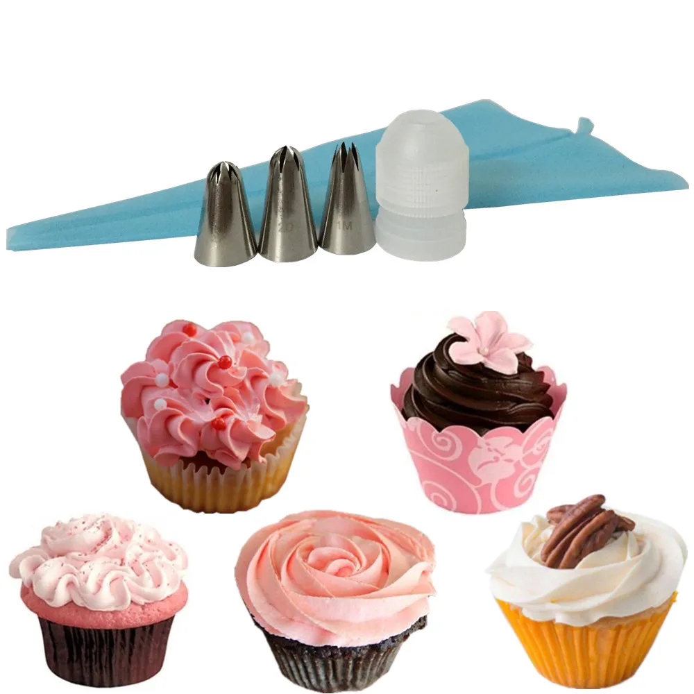 3pcs Russian Cream Icing Piping Tip Cake Decoration Set Pastry Nozzles Tools Bakeware Cupcake + Adapter Icing piping Pastry bag
3pcs Russian Cream Icing Piping Tip Cake Decoration Set Pastry Nozzles Tools Bakeware Cupcake + Adapter Icing piping Pastry bag