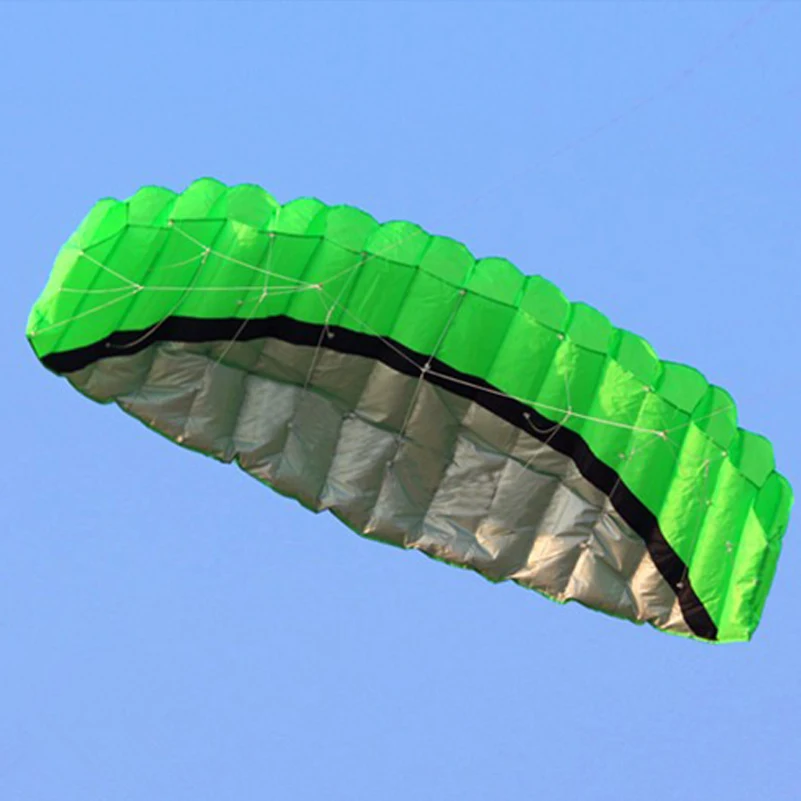 2.5m Parachute Dual Line Stunt Kite Software Beach Nylon Sport Travel Paragliding Kitesurf Outdoor Toy For Adult | Игрушки и хобби
