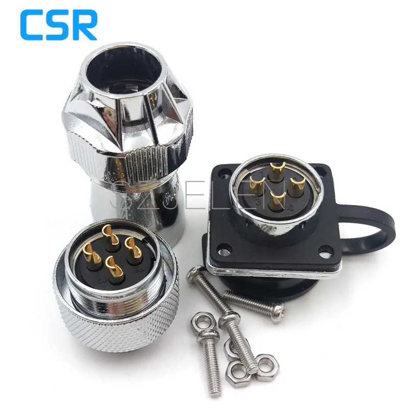 WF20 series waterproof connectors4 pin Plugs and sockets, Industrial power cord connector, Waterproof panel mount connector 4pin
WF20 series waterproof connectors4 pin Plugs and sockets, Industrial power cord connector, Waterproof panel mount connector 4pin