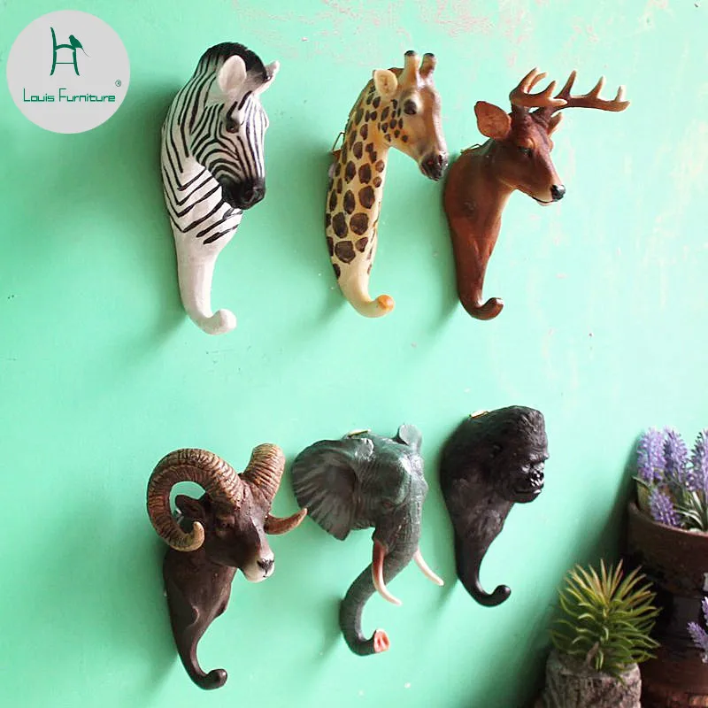 Louis Fashion American Country Cafe Bar Shop Wall Three Dimensional Animal Hangings Deer Heads Decorative
Louis Fashion American Country Cafe Bar Shop Wall Three Dimensional Animal Hangings Deer Heads Decorative