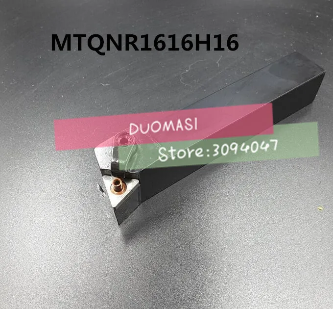 MTQNR1616H16 16*16*100 мм Металлические Токарные режущие инструменты, токарный инструмент с ЧПУ, токарные станки, внешний токарный инструмент типа MTQNR/L 
MTQNR1616H16 16*16*100 мм Металлические Токарные режущие инструменты, токарный инструмент с ЧПУ, токарные станки, внешний токарный инструмент типа MTQNR/L