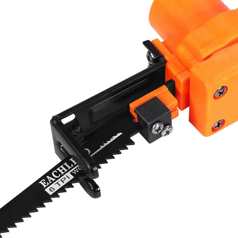 Reciprocating Saw Attachment Adapter Change Electric Drill Into Reciprocating Saw For Wood Metal Cutting
Reciprocating Saw Attachment Adapter Change Electric Drill Into Reciprocating Saw For Wood Metal Cutting