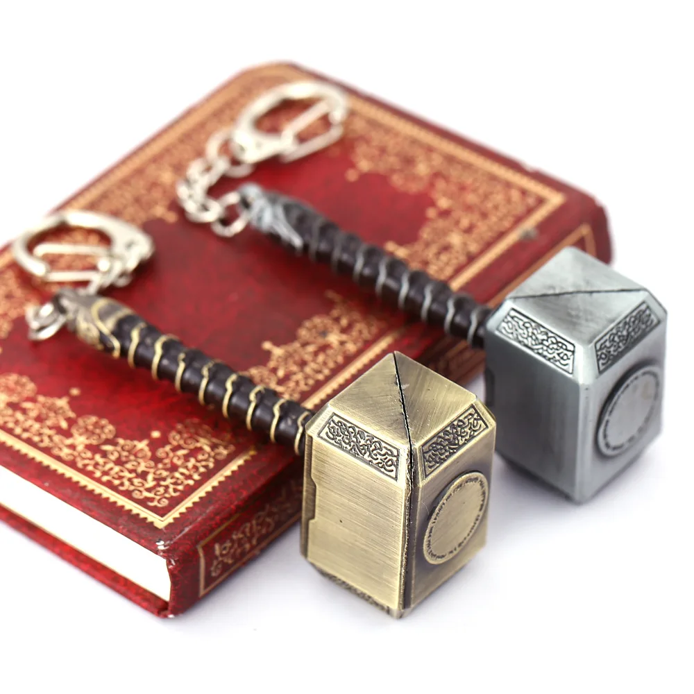 Marvel Avengers Thor hammer Symbol Keychain Figure Model Toys
Marvel Avengers Thor hammer Symbol Keychain Figure Model Toys