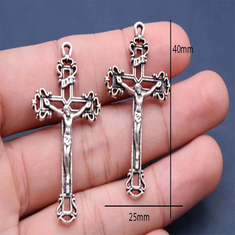 100 pieces of religious Christ Jesus cross medal craft cross medal, charm Catholic Jesus pattern cross
100 pieces of religious Christ Jesus cross medal craft cross medal, charm Catholic Jesus pattern cross