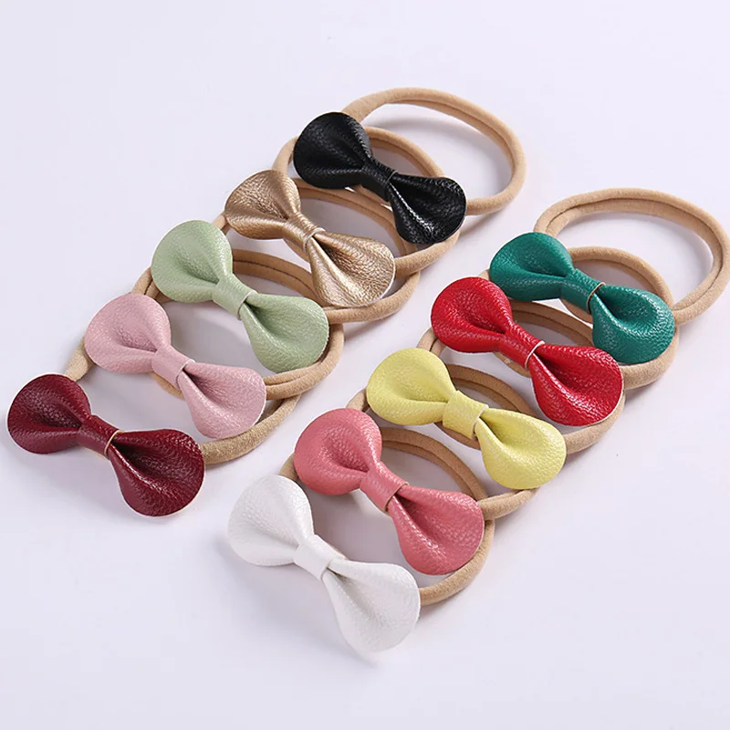 10pcs/set Elastic Nylon Little Girls Headbands Round Soft PU Leather Hair Bows Kids Headwrap Headwear Photo Hair Accessories
10pcs/set Elastic Nylon Little Girls Headbands Round Soft PU Leather Hair Bows Kids Headwrap Headwear Photo Hair Accessories