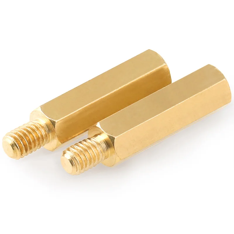 10pcs Single head copper column M2.5 hexagon stud spacer column nut column motherboard screw 5mm-30mm length hole 6mm
10pcs Single head copper column M2.5 hexagon stud spacer column nut column motherboard screw 5mm-30mm length hole 6mm