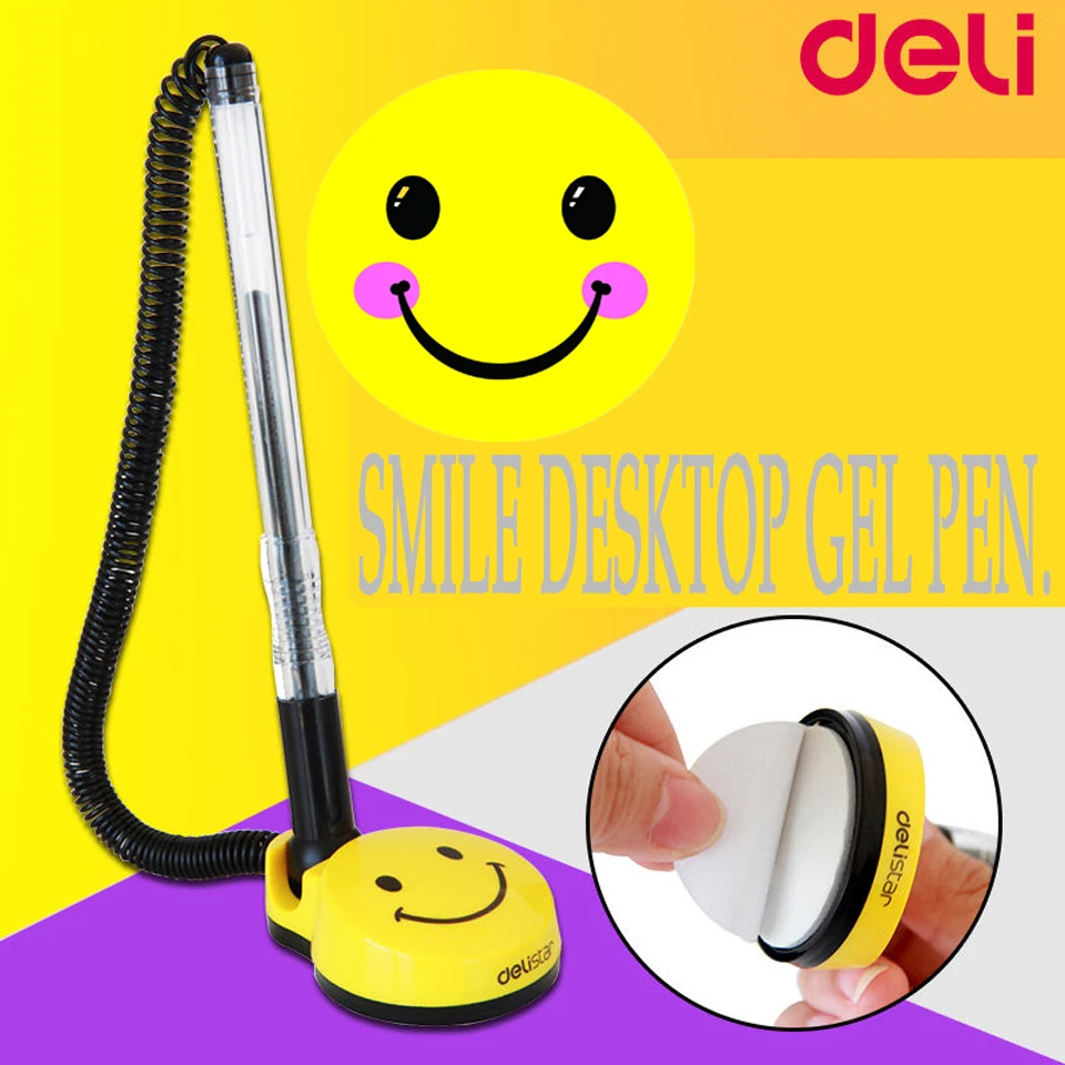 2 шт. deli Happy Smile основа для лица гелевая чернильная ручка самоклеящаяся настольная ручка удобная гелевая ручка черная 0,5 мм для письма для офи...
2 шт. deli Happy Smile основа для лица гелевая чернильная ручка самоклеящаяся настольная ручка удобная гелевая ручка черная 0,5 мм для письма для офи...