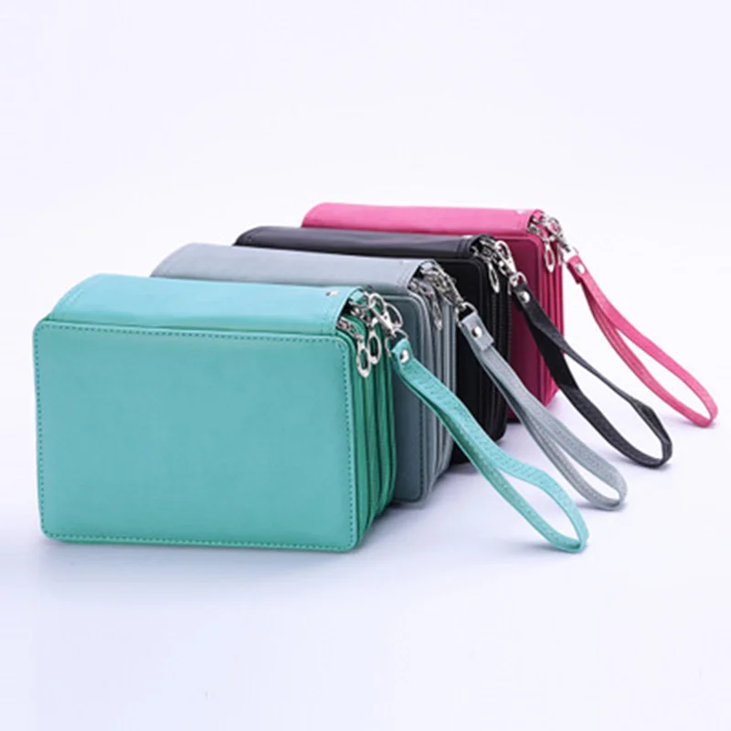 72 Holes Pencil Case PU Leather School Large Capacity Colored Pencil Bag Box Multi-functional Pencilcase For Art Supplies Gift
72 Holes Pencil Case PU Leather School Large Capacity Colored Pencil Bag Box Multi-functional Pencilcase For Art Supplies Gift