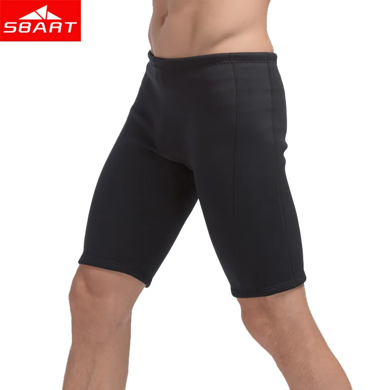 

SBART Men's 3MM Neoprene Wetsuits Pant Swimming Surfing Diving Swimsuits Short Rashguard Pants Sunscreen Bathing Suits Trunks