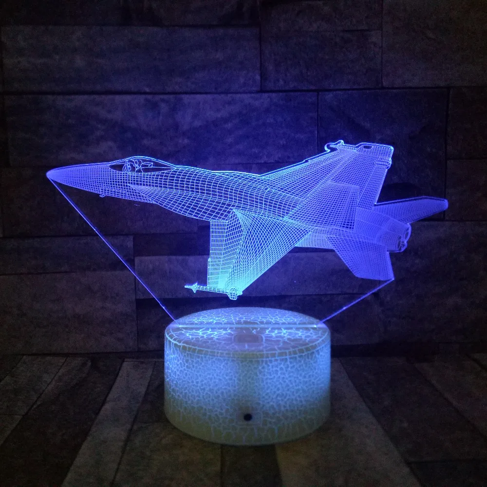 3D самолет ночник самолет LED Настольная лампа 7 цветов Изменение USB/питание от аккумулятора самолет Настольная лампа Декор подарок для мальчи...
3D самолет ночник самолет LED Настольная лампа 7 цветов Изменение USB/питание от аккумулятора самолет Настольная лампа Декор подарок для мальчи...
