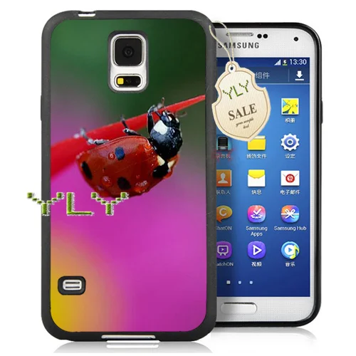 Божья коровка beetle17 силиконовый край кожа случаи мобильного телефона для samsung s3 s4