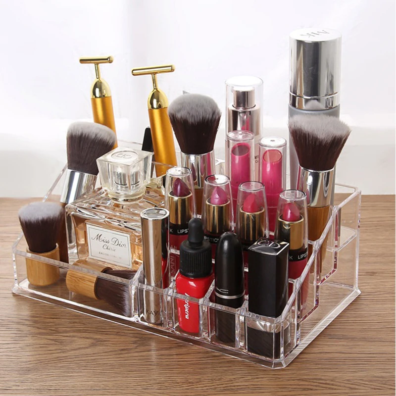 Acrylic Desktop Cosmetics Receiving Box Embroidery Tool Plastic Cosmetics Make up Brushes Lipsticks Rack
Acrylic Desktop Cosmetics Receiving Box Embroidery Tool Plastic Cosmetics Make up Brushes Lipsticks Rack