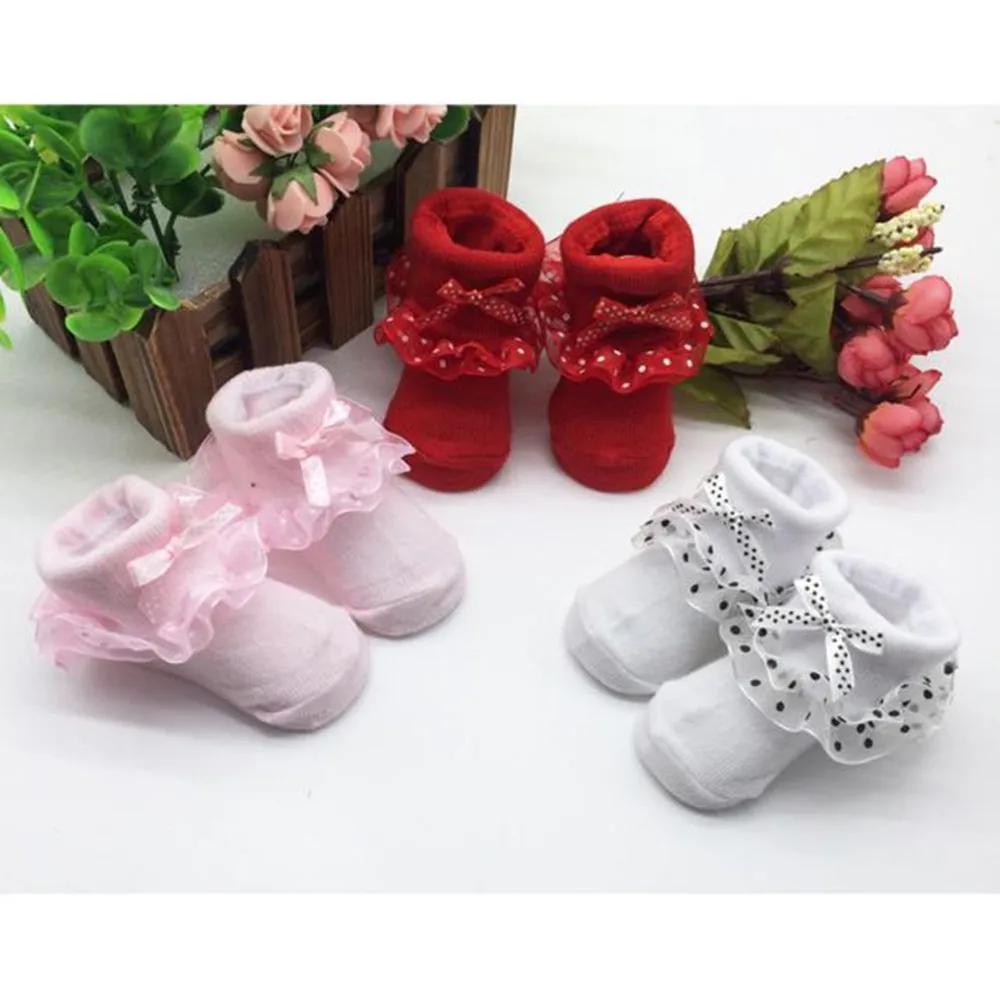 Bow Lace Baby Socks Newborn Cotton Baby Girls Sock Cute Toddler Bowknots Socks Princess Style Baby Accessories
Bow Lace Baby Socks Newborn Cotton Baby Girls Sock Cute Toddler Bowknots Socks Princess Style Baby Accessories