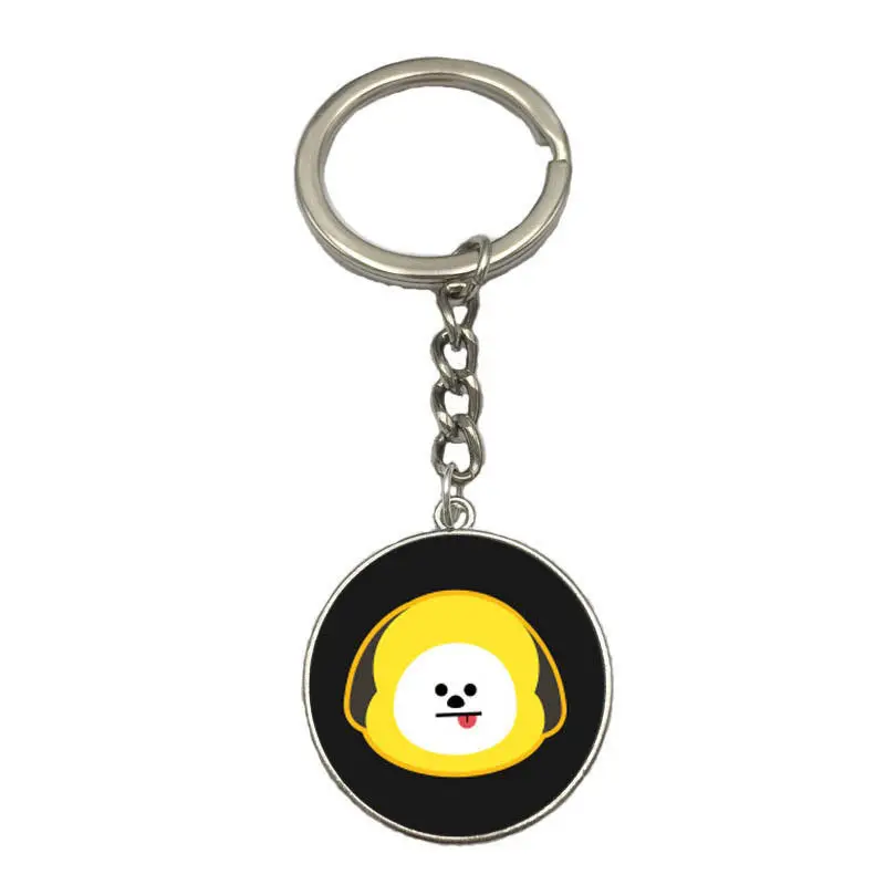 Kpop BT21 BTS Мягкие плюшевые брелок кукла TATA Ван COOKY CHIMMY SHOOKY Коя брелки орнамент моды