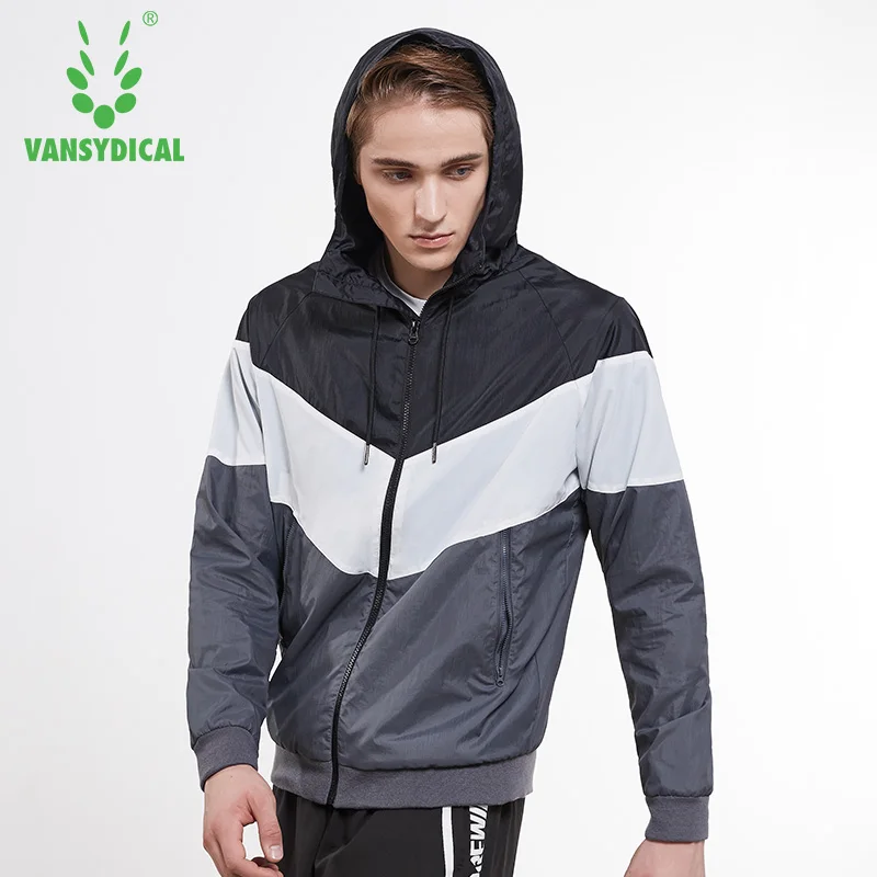 Vansydical Sports Jackets Autumn Winter Men's Running Hooded Windproof Sportswear Tops Outdoor Fitness Workout Windbreaker
Vansydical Sports Jackets Autumn Winter Men's Running Hooded Windproof Sportswear Tops Outdoor Fitness Workout Windbreaker