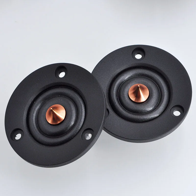 2 Inch 4 Ohm 30W Silk Film Dome Tweeter Speaker Unit New HIFI Fever Speaker Car Modification
2 Inch 4 Ohm 30W Silk Film Dome Tweeter Speaker Unit New HIFI Fever Speaker Car Modification