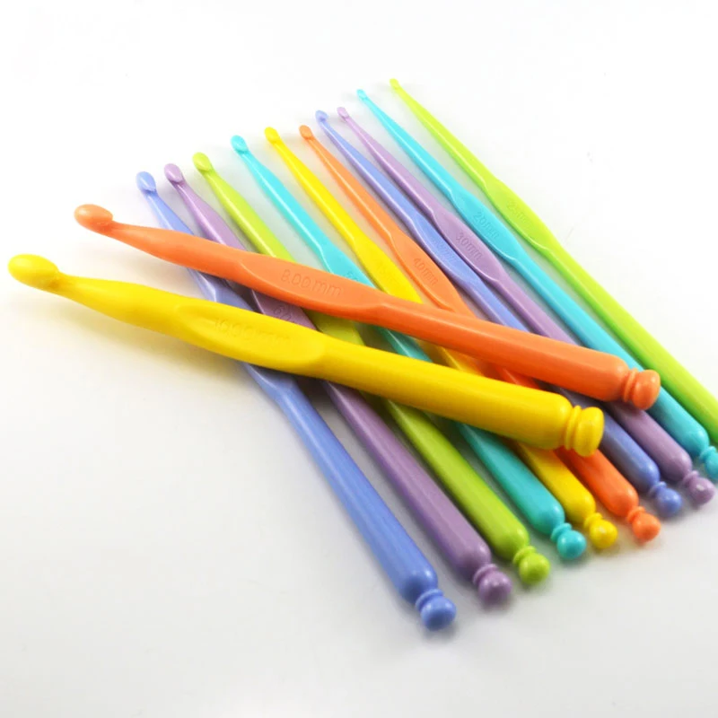 12pcs/set New ABS plastic crochet Hand knitting tools kit Acrylic crochet needle DIY Sweater Weave tools Crafts
12pcs/set New ABS plastic crochet Hand knitting tools kit Acrylic crochet needle DIY Sweater Weave tools Crafts