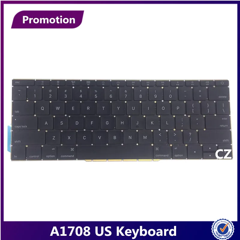 MLLSE Клавиатура для ноутбука US черный для Macbook Pro 13,3 "Retina A1708 1708 английская клавиатура MLL42 MPXQ2 2016 2017 год
MLLSE Клавиатура для ноутбука US черный для Macbook Pro 13,3 "Retina A1708 1708 английская клавиатура MLL42 MPXQ2 2016 2017 год
