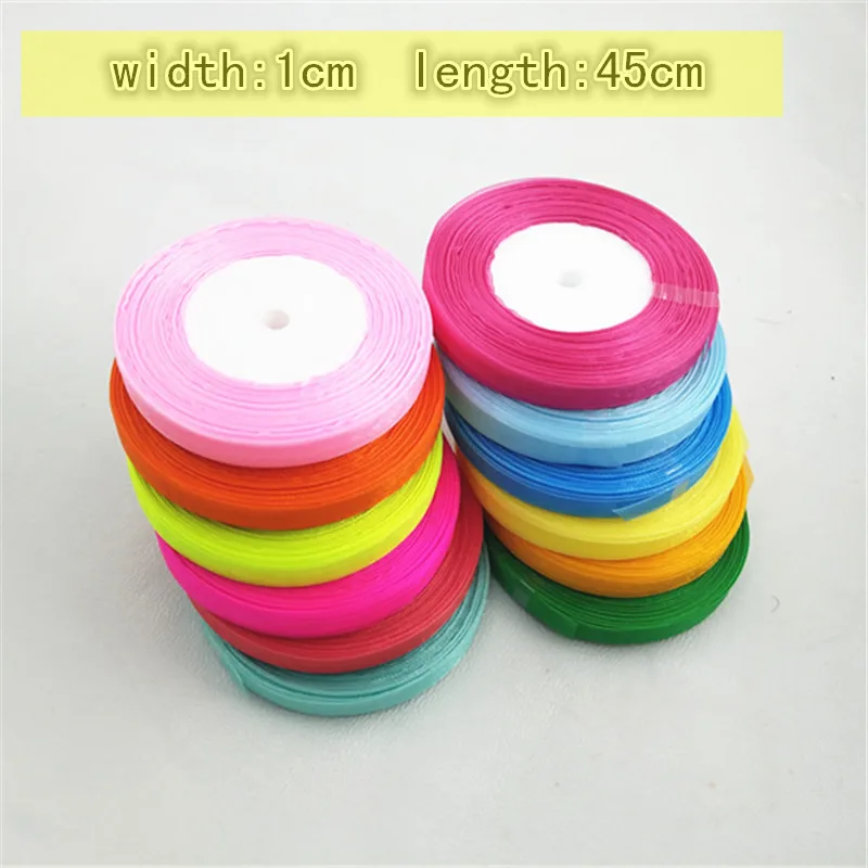 10mm 50 Yard/Rolls 45M Pretty Silk Organza Double Face Transparent Ribbon For Wedding Party Decoration Crafts Gift Packing Belt
10mm 50 Yard/Rolls 45M Pretty Silk Organza Double Face Transparent Ribbon For Wedding Party Decoration Crafts Gift Packing Belt