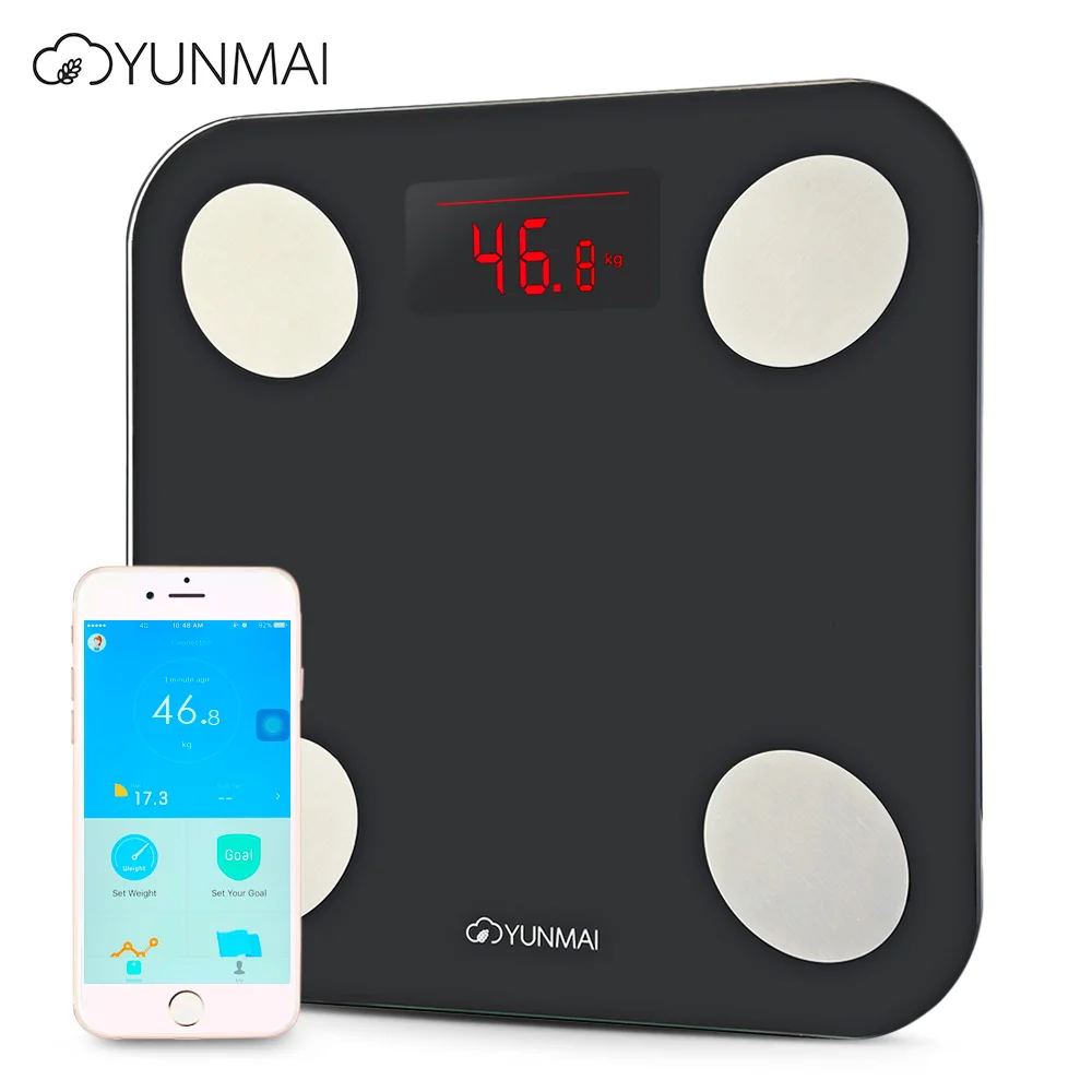 100% Оригинальный YUNMAI Mini2 баланс умные весы с определением жира в организме
