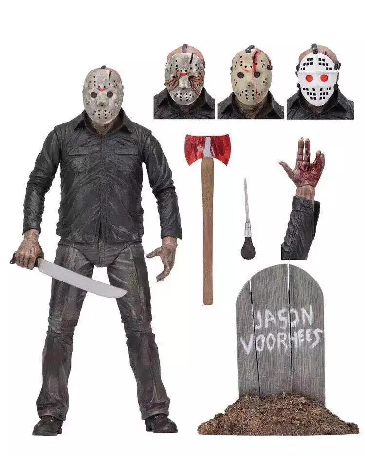 18cm Jason Figure Voorhees PVC Friday Action Figure Collectible Model Toy Gift Doll 7inch
18cm Jason Figure Voorhees PVC Friday Action Figure Collectible Model Toy Gift Doll 7inch