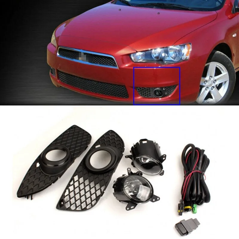 JanDeNing Car Front Bumper Fog/Driving Lights Fog Lamp +Switch+Harness For Mitsubishi Lancer 2007 2008
JanDeNing Car Front Bumper Fog/Driving Lights Fog Lamp +Switch+Harness For Mitsubishi Lancer 2007 2008