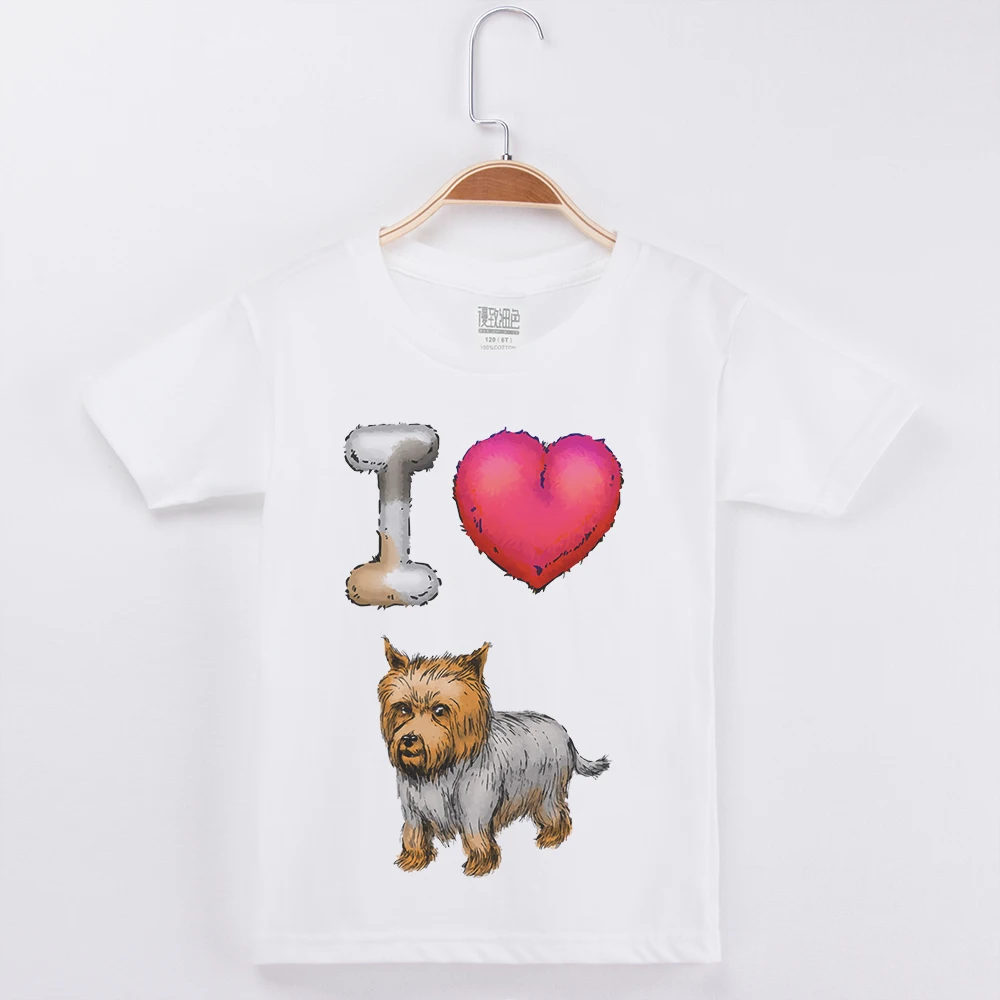 Kids Clothes Boys T Shirt Popular Cotton Short Sleeve T-Shirt Love Dog Yorkshire Terrier Printed Child Tees Tops Girls Tshirt
Kids Clothes Boys T Shirt Popular Cotton Short Sleeve T-Shirt Love Dog Yorkshire Terrier Printed Child Tees Tops Girls Tshirt
