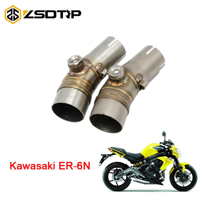 ZSDTRP 50,8 мм выхлопная средняя труба мотоцикла с зажимом для Kawasaki ER-6N без выхлопных газов
ZSDTRP 50,8 мм выхлопная средняя труба мотоцикла с зажимом для Kawasaki ER-6N без выхлопных газов