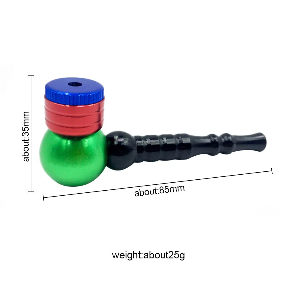 SY Creative Mini Color Pipe Portable Aluminum Alloy Metal Pipe Tobacco Pipe Smoking Pipes Smoking Accessories
SY Creative Mini Color Pipe Portable Aluminum Alloy Metal Pipe Tobacco Pipe Smoking Pipes Smoking Accessories