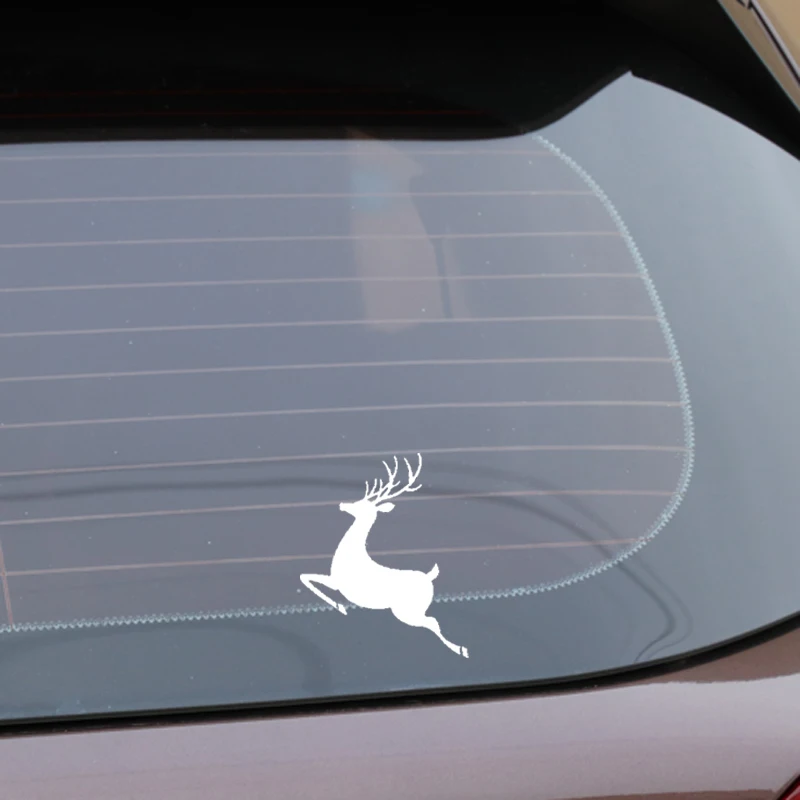 YJZT 10.4CM*12.6CM Car Sticker Vinyl Decal Creative Design And Decoration Of Christmas Elk Black/Silver C23-0322
YJZT 10.4CM*12.6CM Car Sticker Vinyl Decal Creative Design And Decoration Of Christmas Elk Black/Silver C23-0322