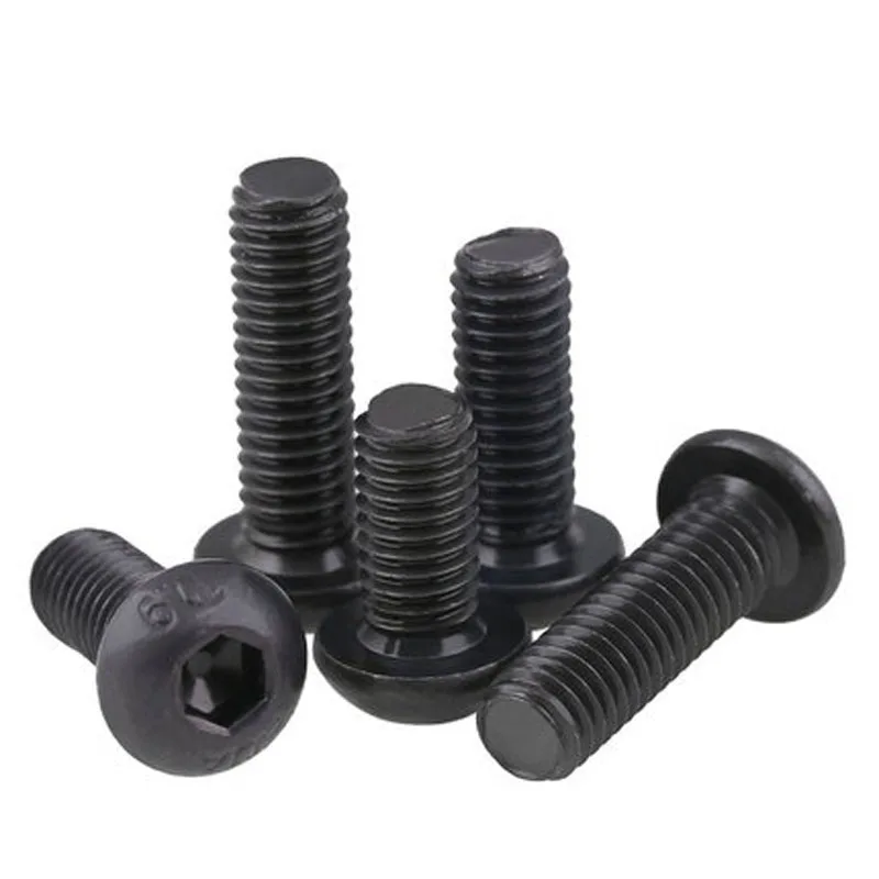 30pcs M2.5 10.9 level Semicircular head Hexagon socket head screw Mushroom pan head Round cup bolt 3mm-12mm Length Allen
30pcs M2.5 10.9 level Semicircular head Hexagon socket head screw Mushroom pan head Round cup bolt 3mm-12mm Length Allen