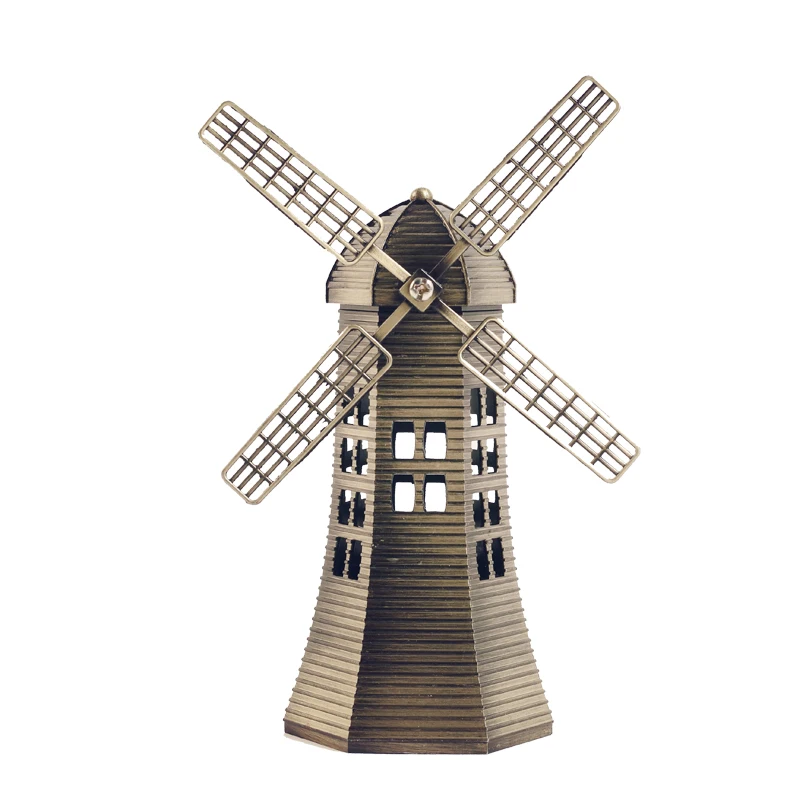 Metal Dutch Windmill FigurineAlloy Holland Windmill Furnishing Pieces Fan Blade Can Be Rotated Tabletop Decoration
Metal Dutch Windmill FigurineAlloy Holland Windmill Furnishing Pieces Fan Blade Can Be Rotated Tabletop Decoration