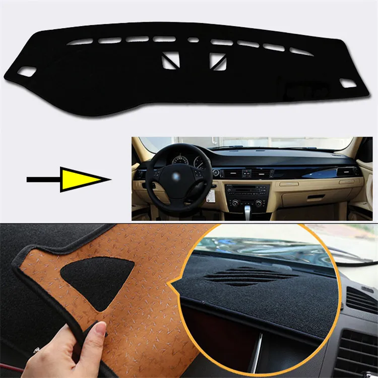 New Interior Dashboard Carpet Photophobism Protective Pad Mat For BMW 3 Series 2009-2012
New Interior Dashboard Carpet Photophobism Protective Pad Mat For BMW 3 Series 2009-2012