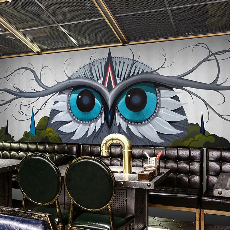 Custom Bird Owl Animal 3D Papel Mural Wallpaper for Restaurant Cafe Background 3d Wall Photo Murals Wall paper 3d Sticker
Custom Bird Owl Animal 3D Papel Mural Wallpaper for Restaurant Cafe Background 3d Wall Photo Murals Wall paper 3d Sticker