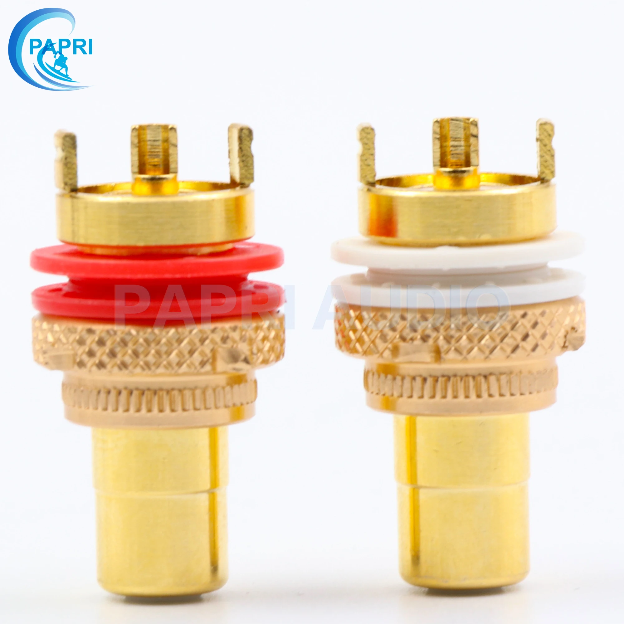 EIZZ EZ-107 24K Gold Plated Female RCA Jack RCA Signal Socket Connector Lotus Seat HIFI DIY Amplifier Sound Tube Accessory Amps
EIZZ EZ-107 24K Gold Plated Female RCA Jack RCA Signal Socket Connector Lotus Seat HIFI DIY Amplifier Sound Tube Accessory Amps
