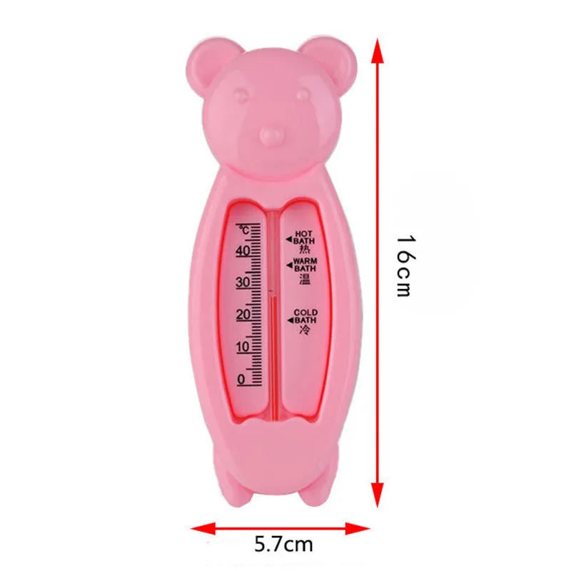 Мультяшный плавающий Детский термометр с милым медведем детский игрушечный для