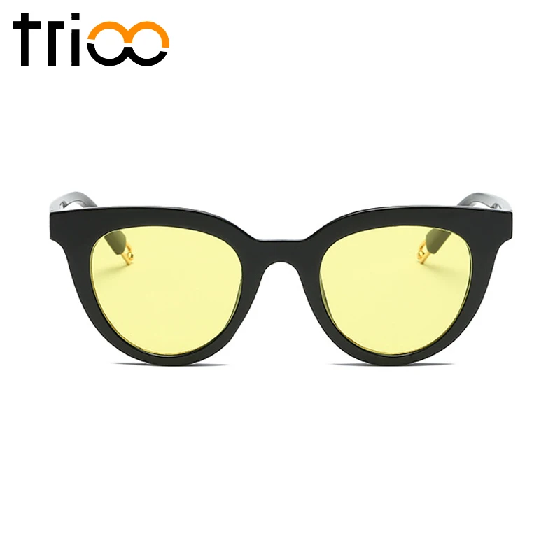 TRIOO Yellow Vintage Sunglasses for women Chic Retro Brand Design Sun Glasses Female Color Lens Oculos de sol Small Shades
TRIOO Yellow Vintage Sunglasses for women Chic Retro Brand Design Sun Glasses Female Color Lens Oculos de sol Small Shades