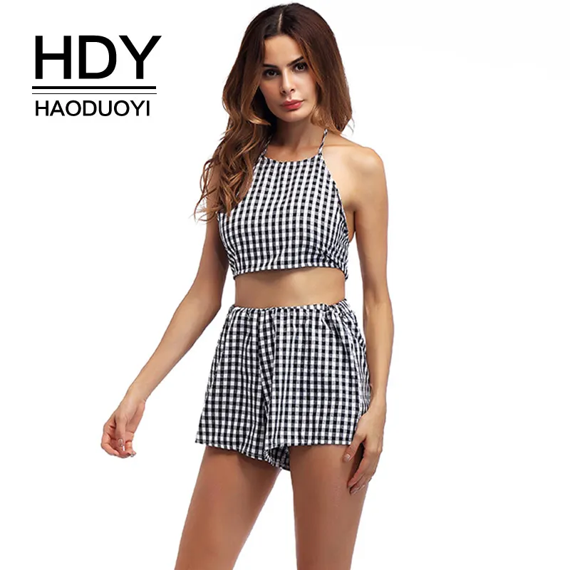 HDY Haoduoyi 2018 Новое поступление летние сексуальные женские комплекты с открытой