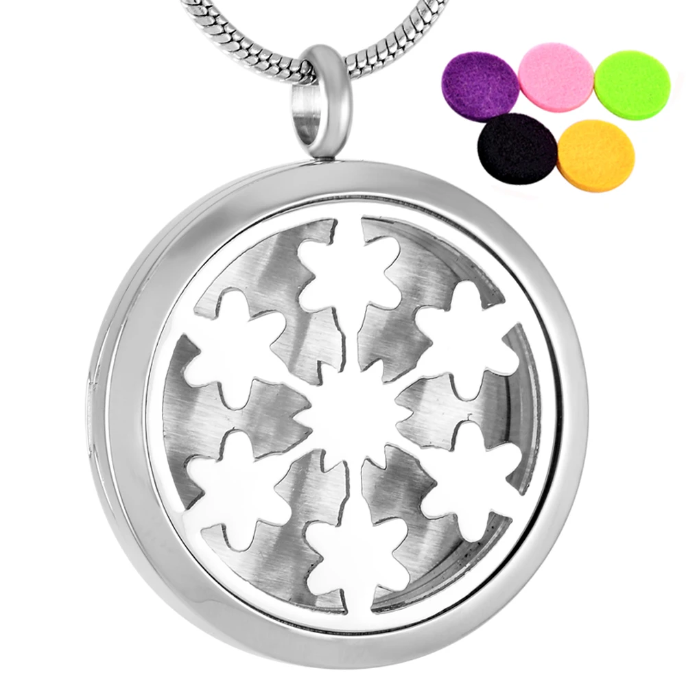 CMP0001 Snow Flower Elegant Memorial Stainless Steel Diffuser Perfume Lockets Pendant With Chain Jewelry With Free Pads
CMP0001 Snow Flower Elegant Memorial Stainless Steel Diffuser Perfume Lockets Pendant With Chain Jewelry With Free Pads