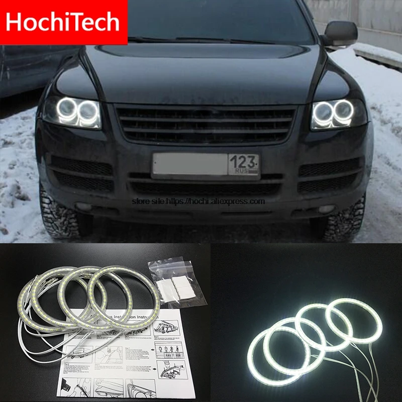 HochiTech для Volkswagen VW Touareg 2003 2006 ультра яркие SMD белые светодиодсветодиодный