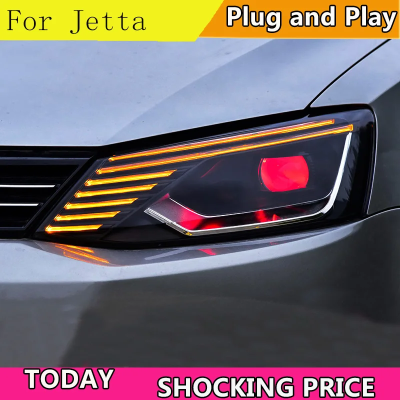 Car Styling Headlights for For VW Jetta 2011-2017 LED Headlight Head Lamp VW Jett LED Daytime Running Light LED DRL Bi-Xenon HID
Car Styling Headlights for For VW Jetta 2011-2017 LED Headlight Head Lamp VW Jett LED Daytime Running Light LED DRL Bi-Xenon HID
